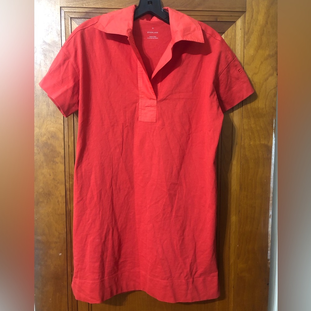 Everlane Retro Jersey Polo Dress